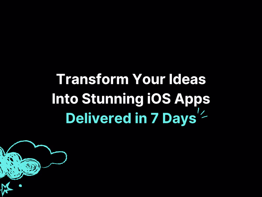 Cover image for Super Slick iOS Apps Delivered in 7 Days 🫡