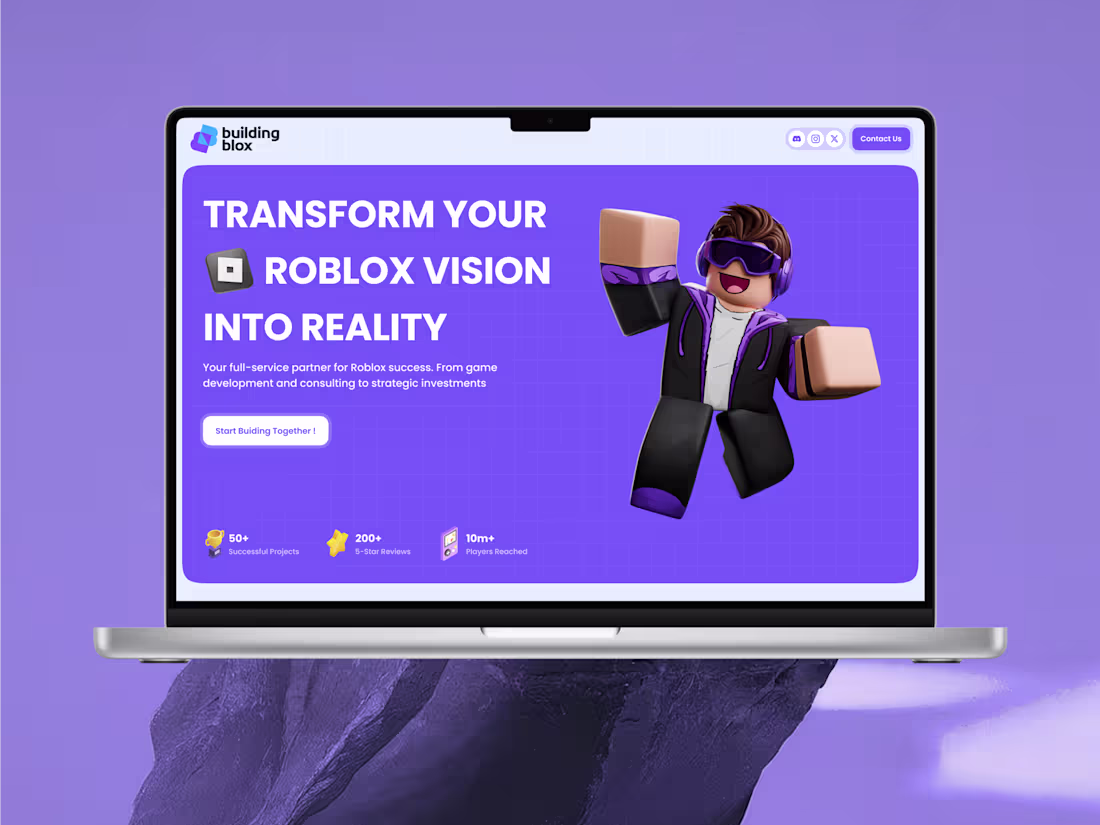 Cover image for Building Blox Design & Framer Development