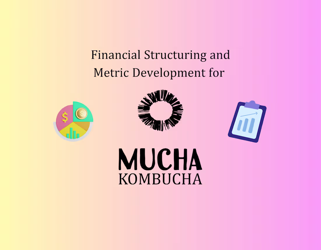 Cover image for Financial Structuring and Strategic Growth for Mucha Kombucha
