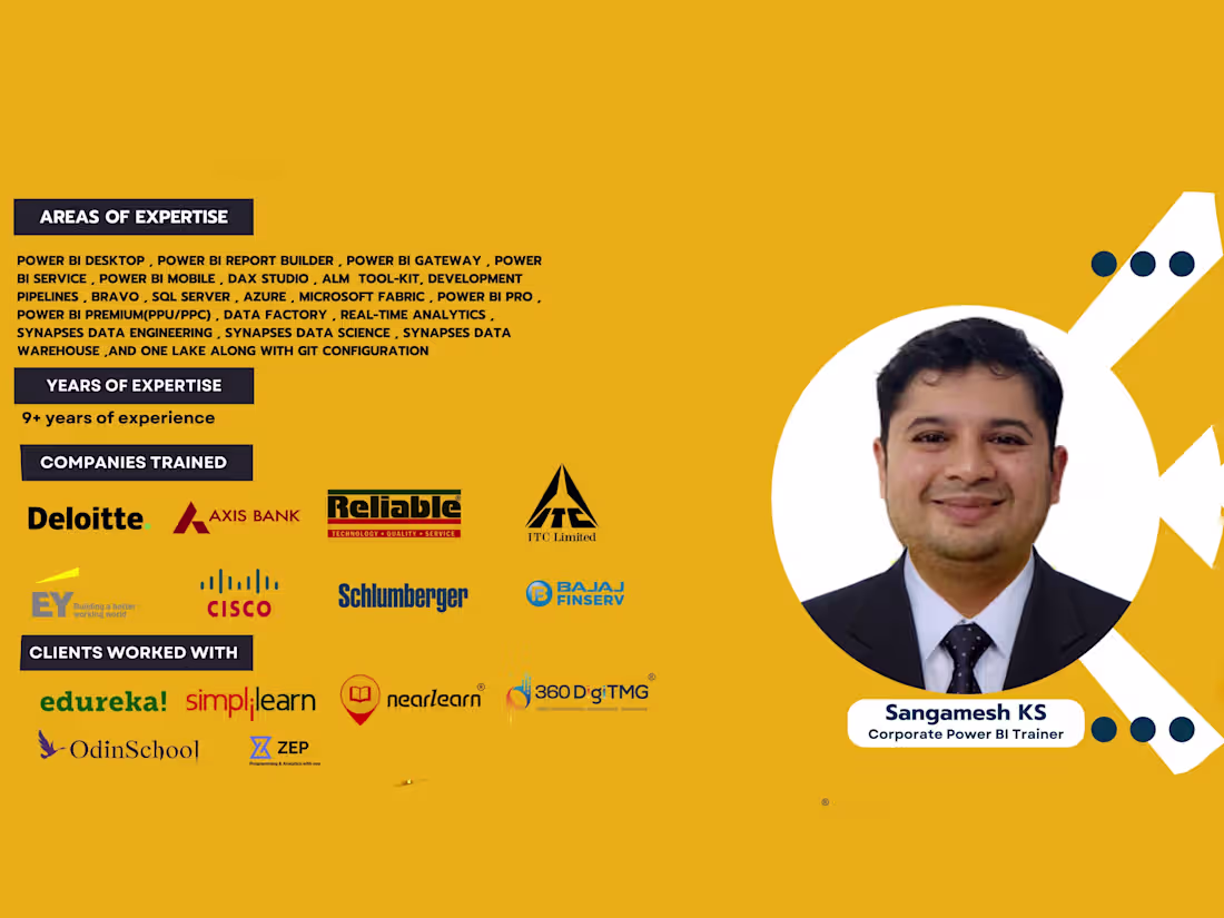 Cover image for POWER BI LIVE CONSULTATION - TO FIX YOUR ISSUES AND BUGS