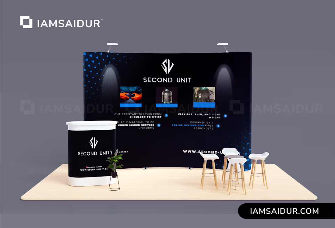 Cover image for 🛡️ High-Impact Tradeshow Design for