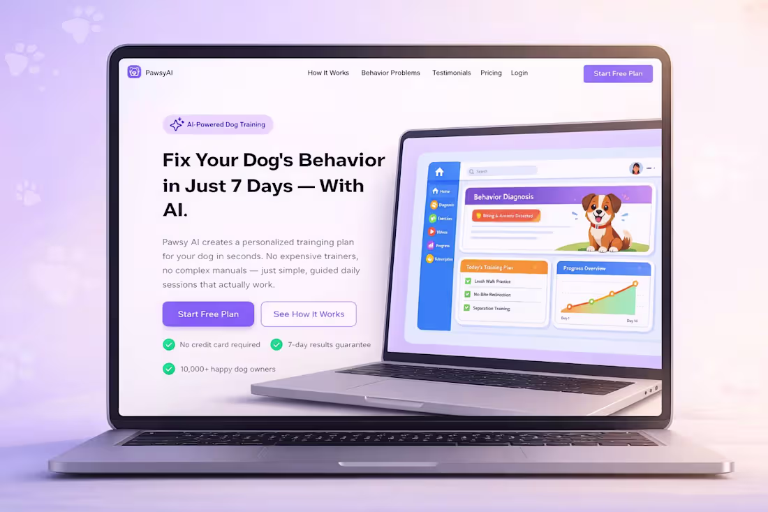 Cover image for Revolutionize Dog Training with AI: Discover Pawsy AI Today