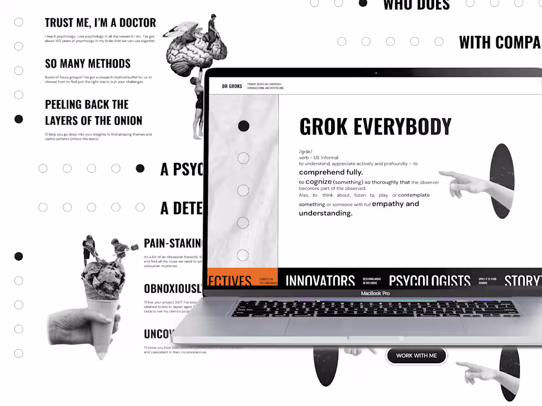 Cover image for DR GROKS: UX Studio Experts