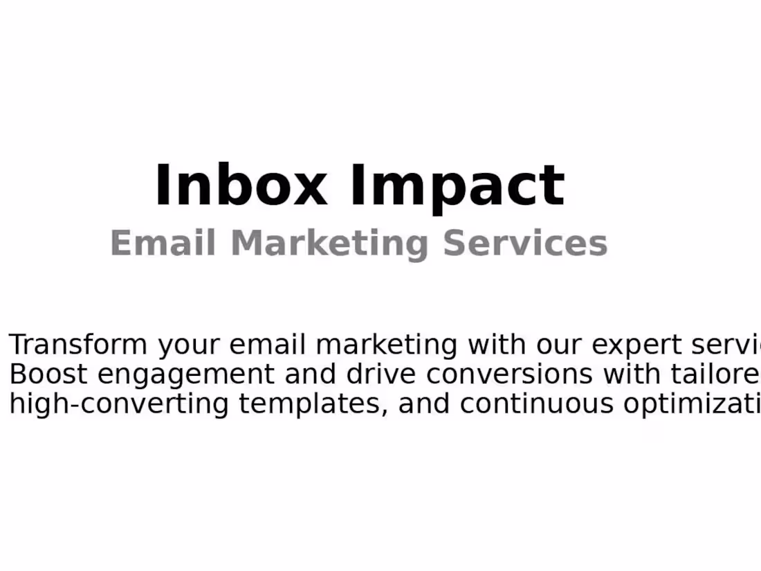 Cover image for Expert Email Marketing Campaigns for High Conversion Rates