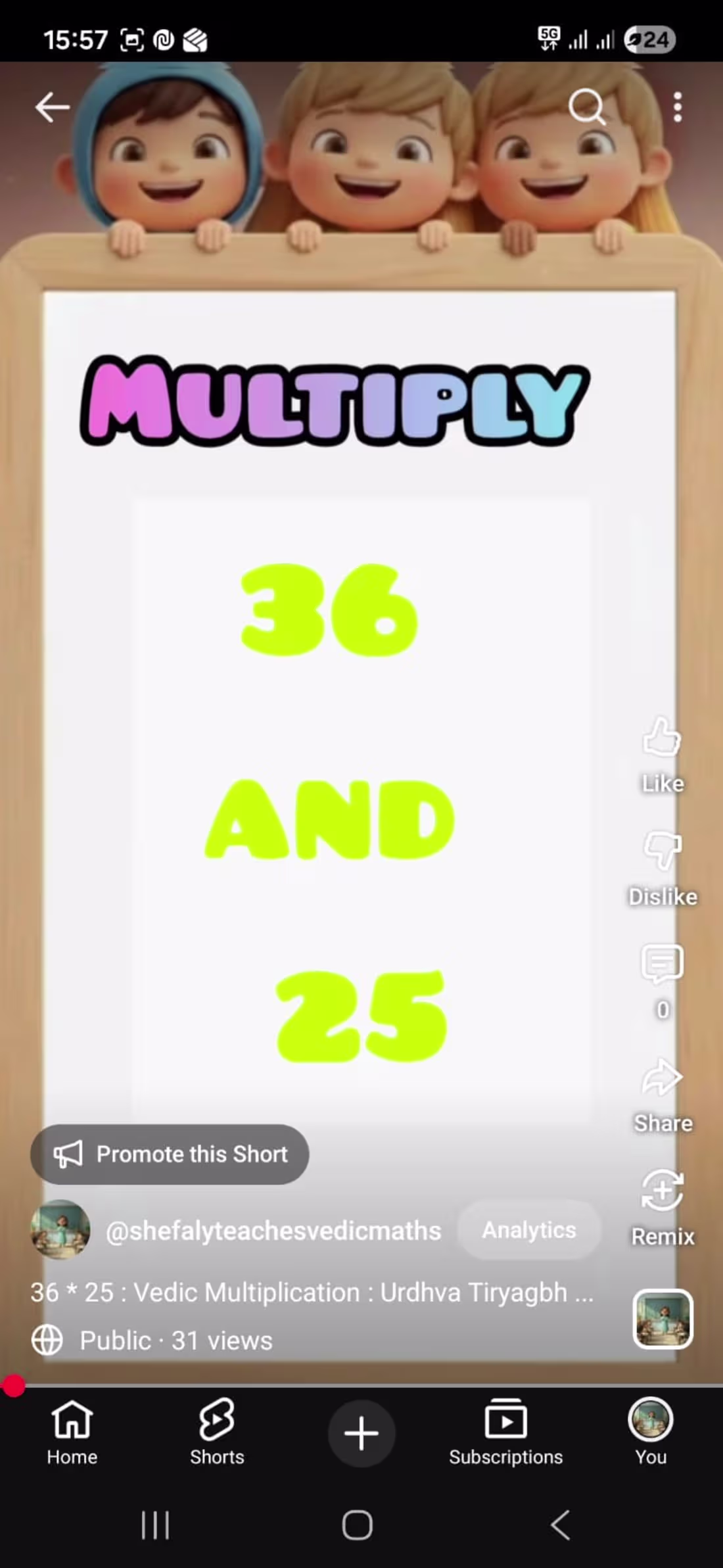 Cover image for This series of YouTube Shorts