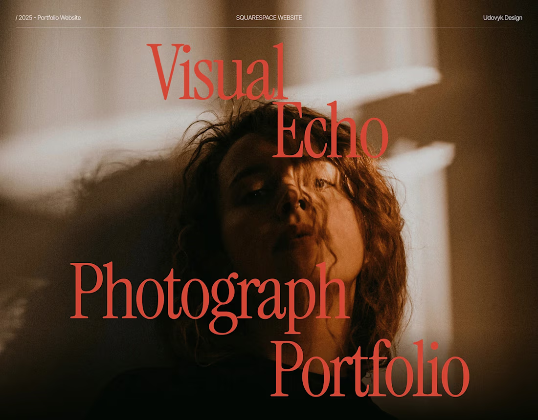 Cover image for Squarespace Portfolio Website for Photographer