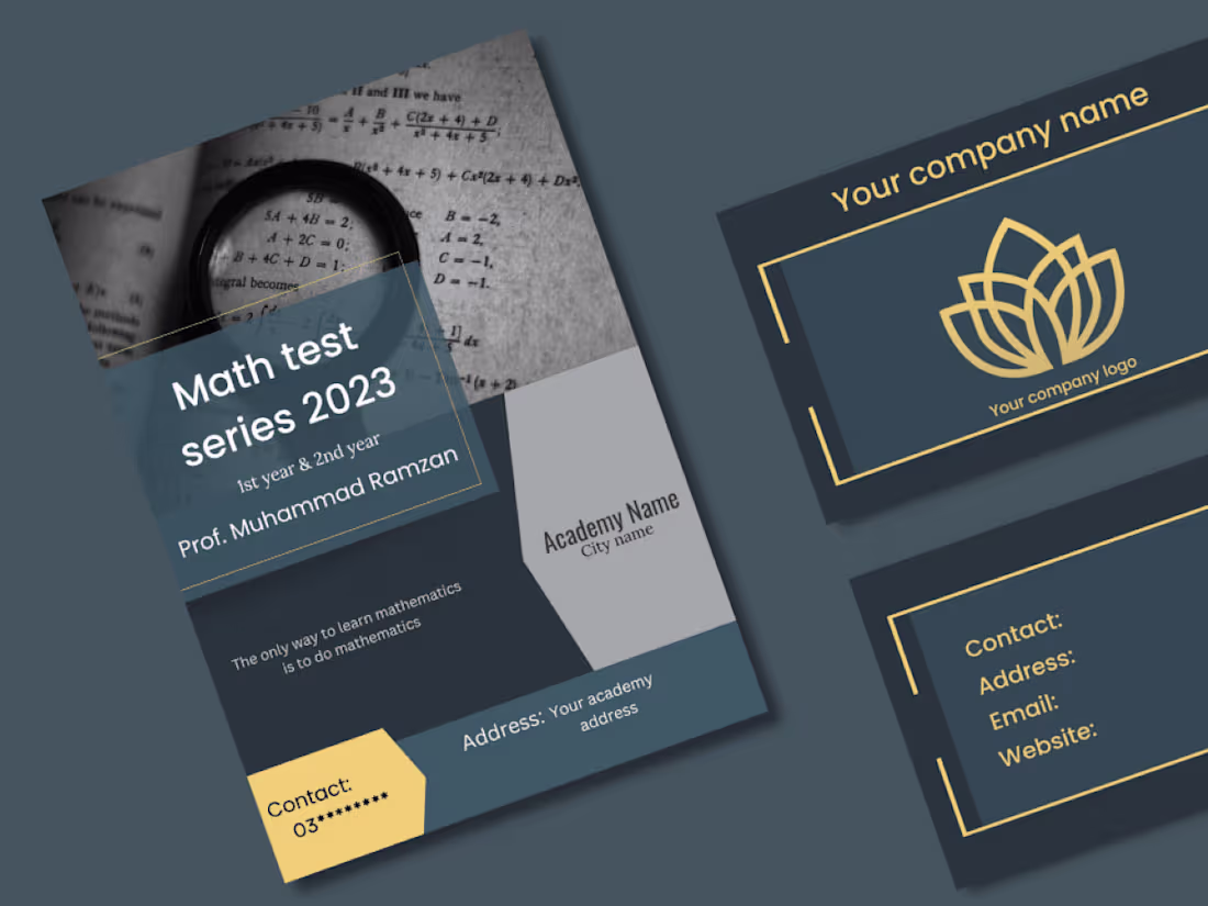 Cover image for Print designs for your Institute