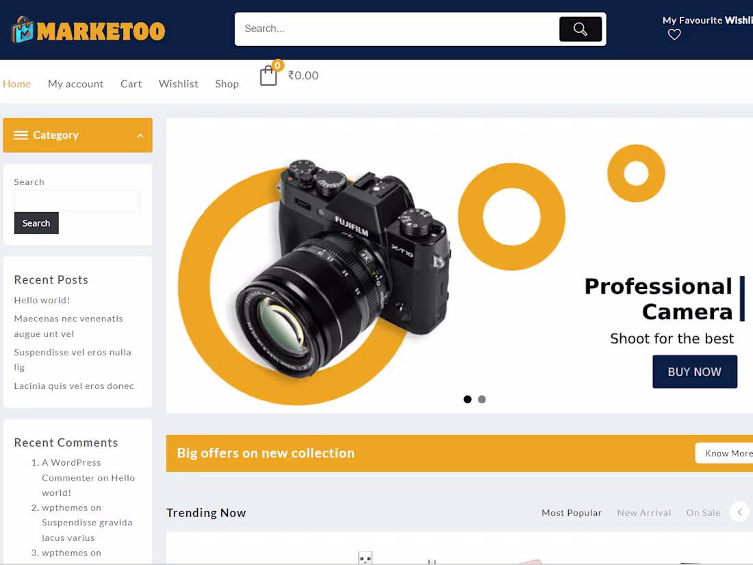 Cover image for Multivendor E-Commerce Website