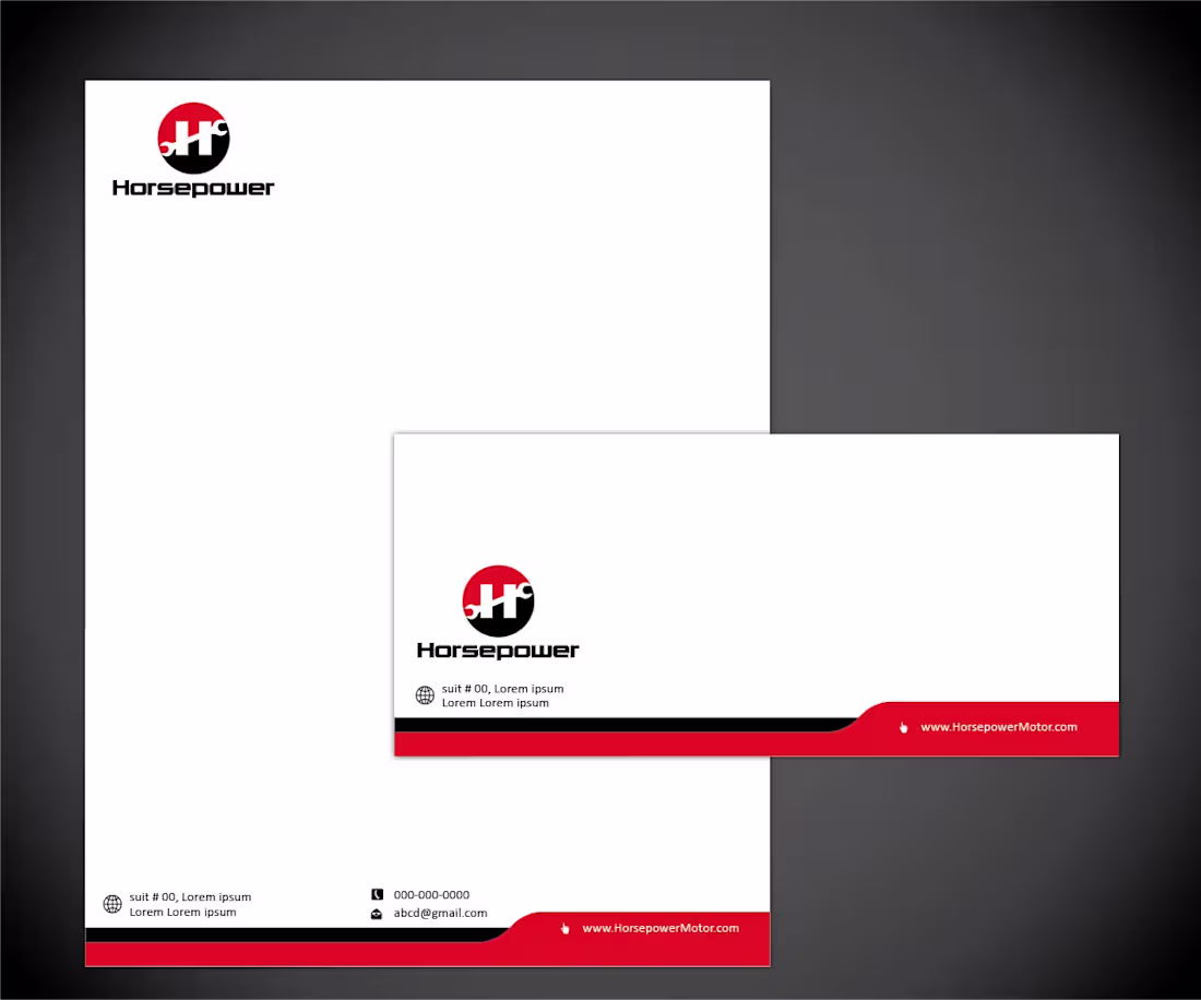 Cover image for creative stationery design