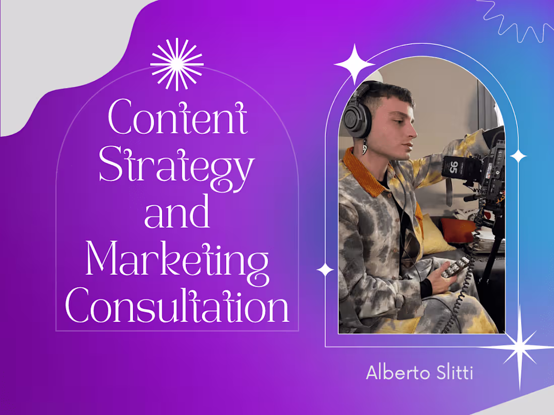 Cover image for Content Strategy Consultation