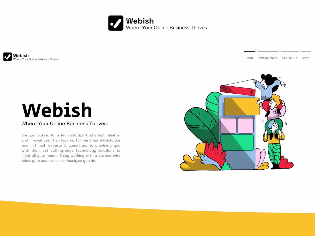 Cover image for Webish - Where Your Online Business Thrives