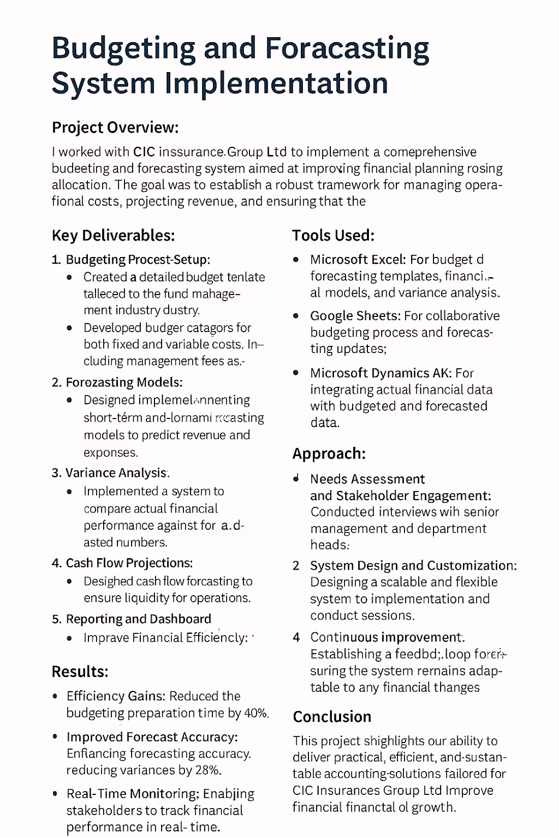 Cover image for Budgeting, Planning and Forecasting