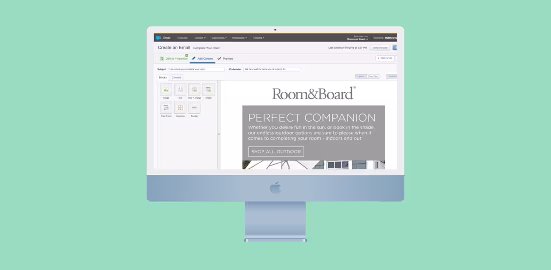 Cover image for Salesforce Email Creation Flow Redesign