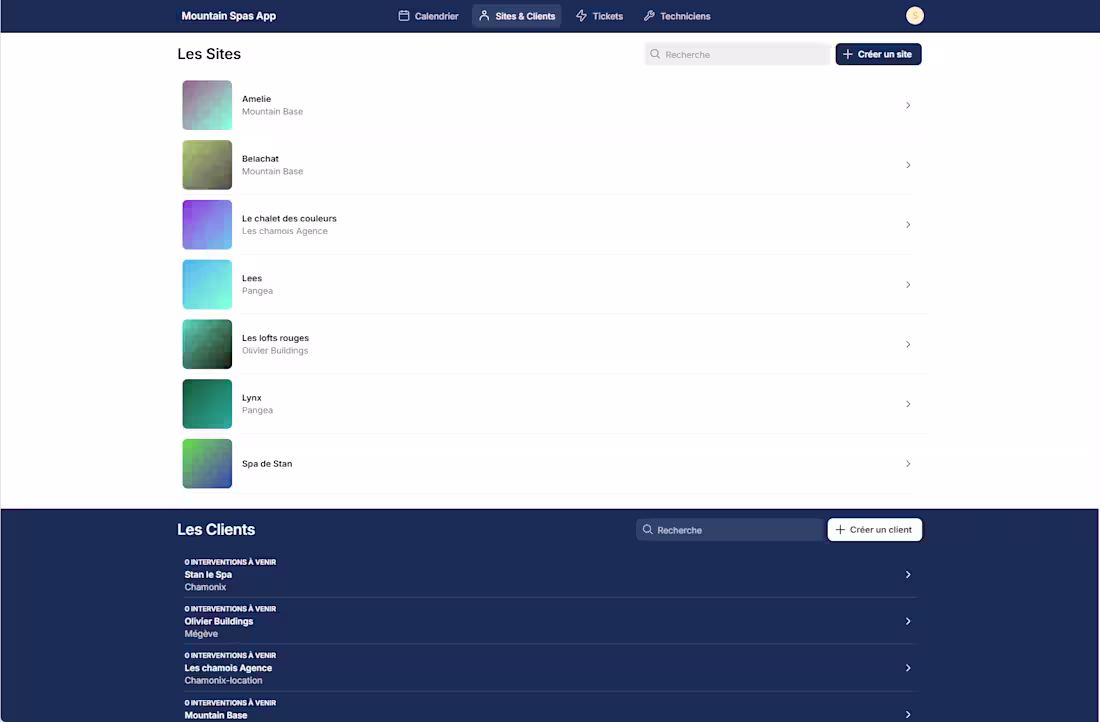 Cover image for Intervention management app