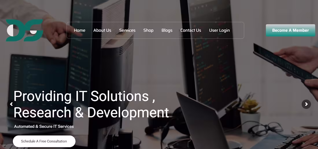 Cover image for Data Shifting Website – Responsive WordPress Build