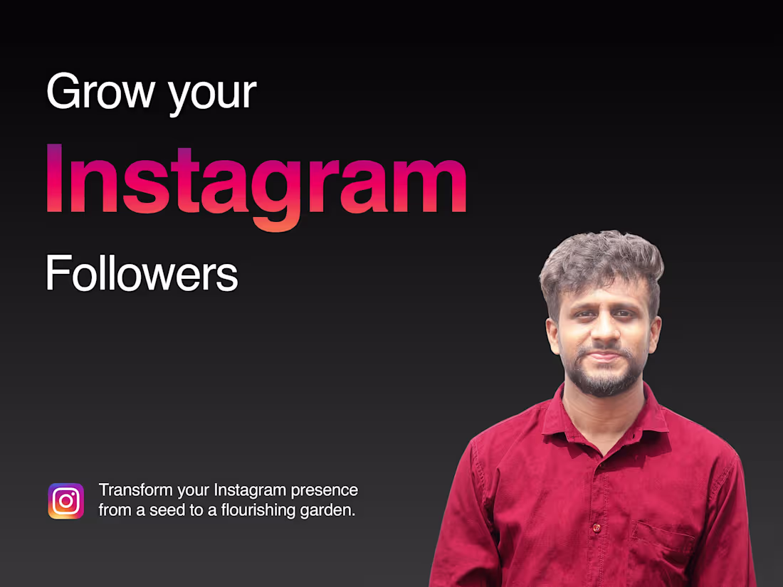 Cover image for Organically grow your Instagram account followers 