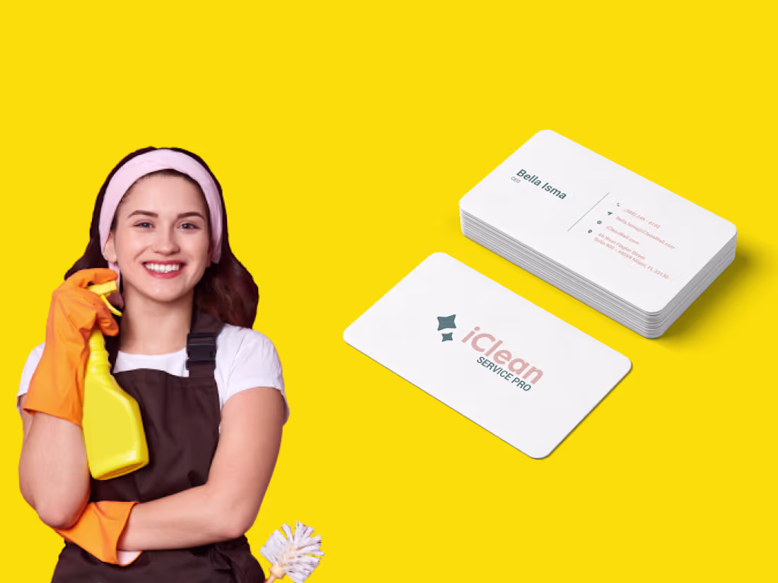 Cover image for iClean Service pro Branding by The Wavy M 