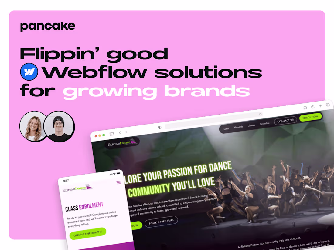 Cover image for Webflow Design + Development