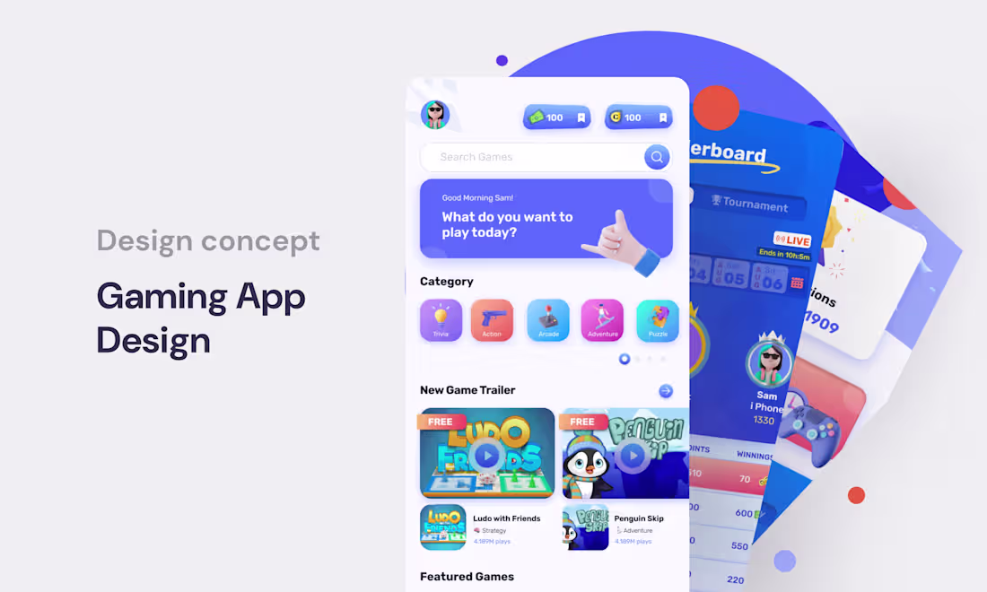 Cover image for All in one Gaming App