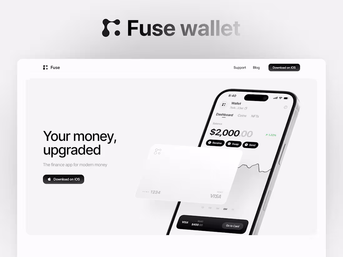 Cover image for Fuse Website Redesign & Rebuild (SaaS/Finance)