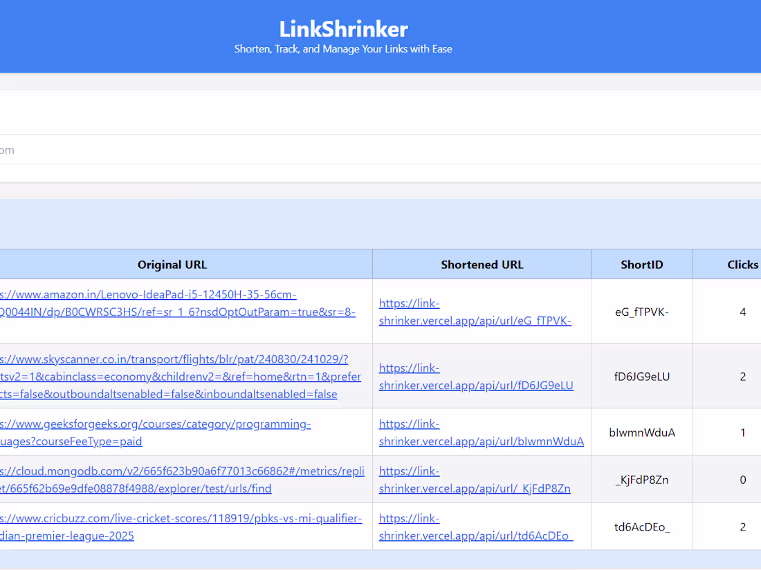 Cover image for Link-Shrinker 