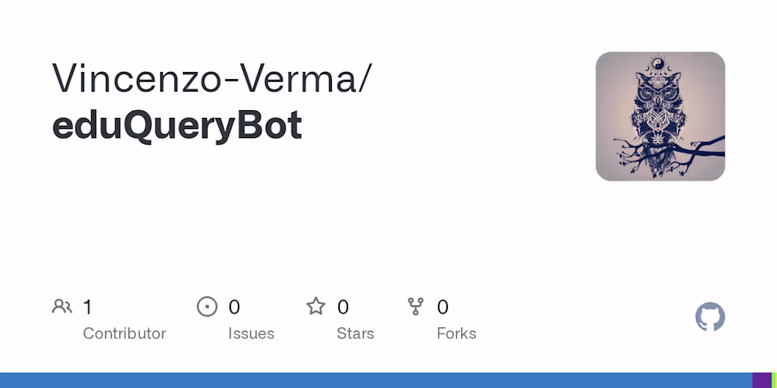 Cover image for EduQueryBot - Smart Study Buddy Development