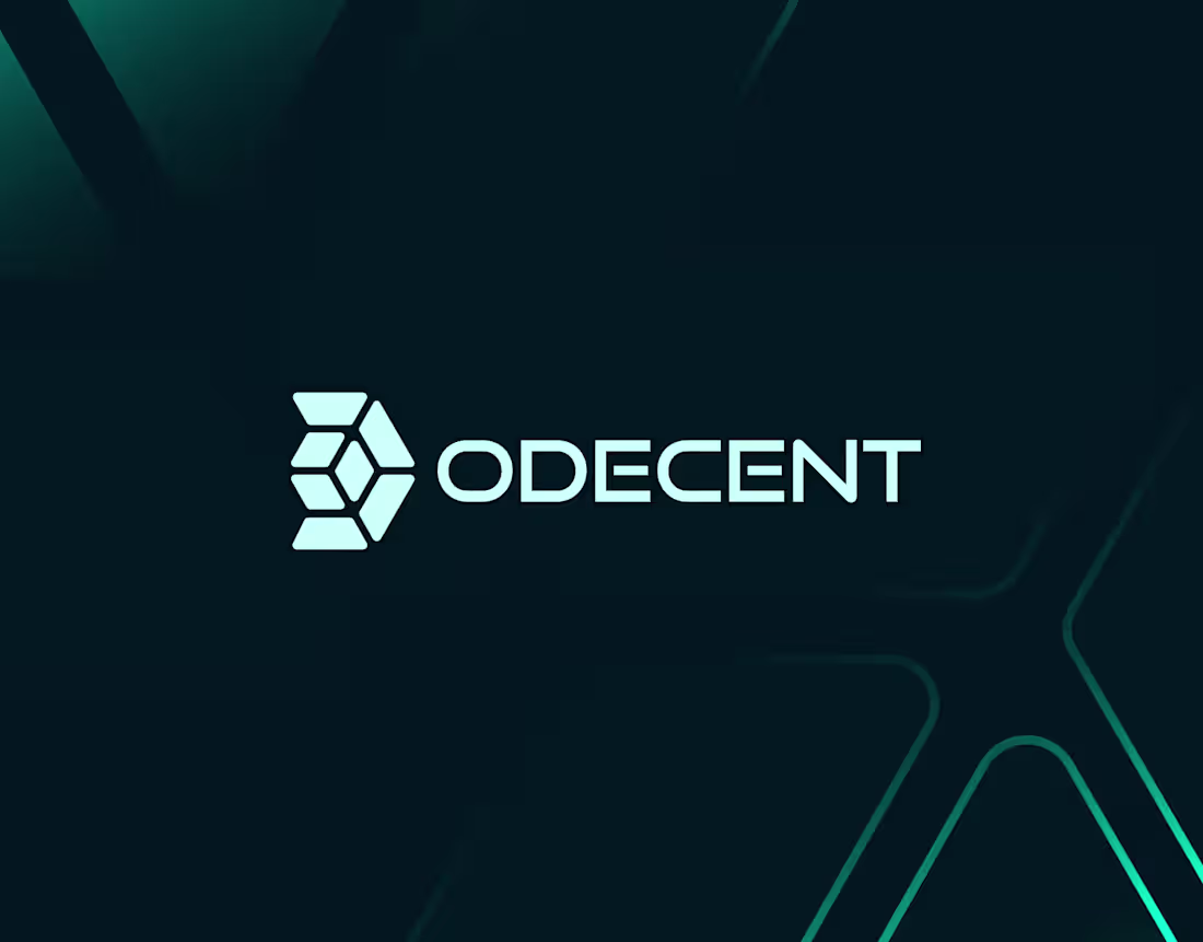 Cover image for Odecent, Logo design, brand designer, tech logo