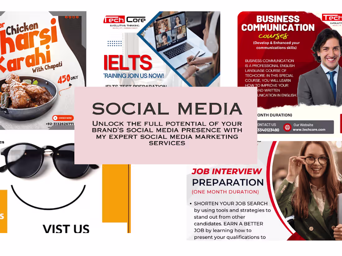 Cover image for social media marketing