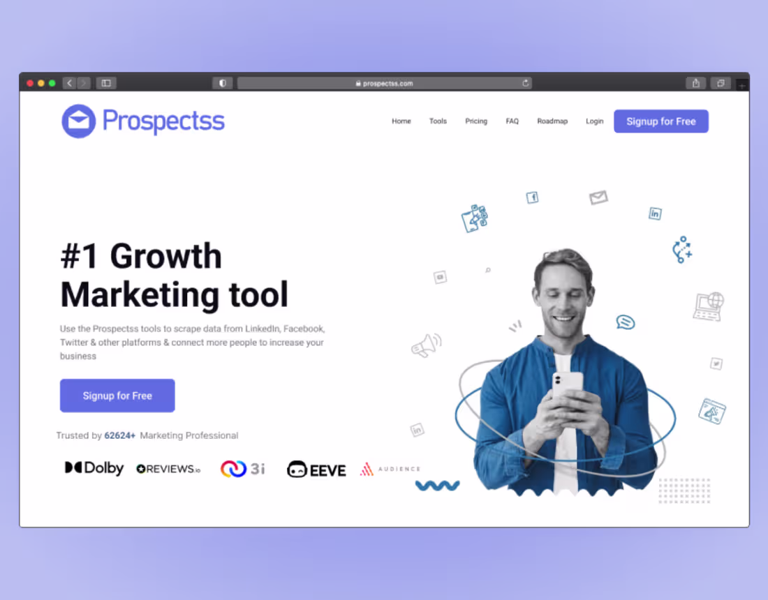 Cover image for Prospectss - #1 Growth Marketing Tool
