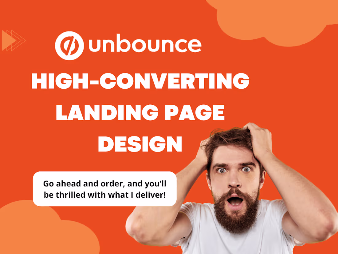 Cover image for High-Converting Landing Page Design (Framer & Unbounce)