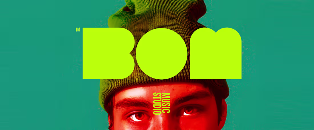 Cover image for Brand Identity for music Studio 