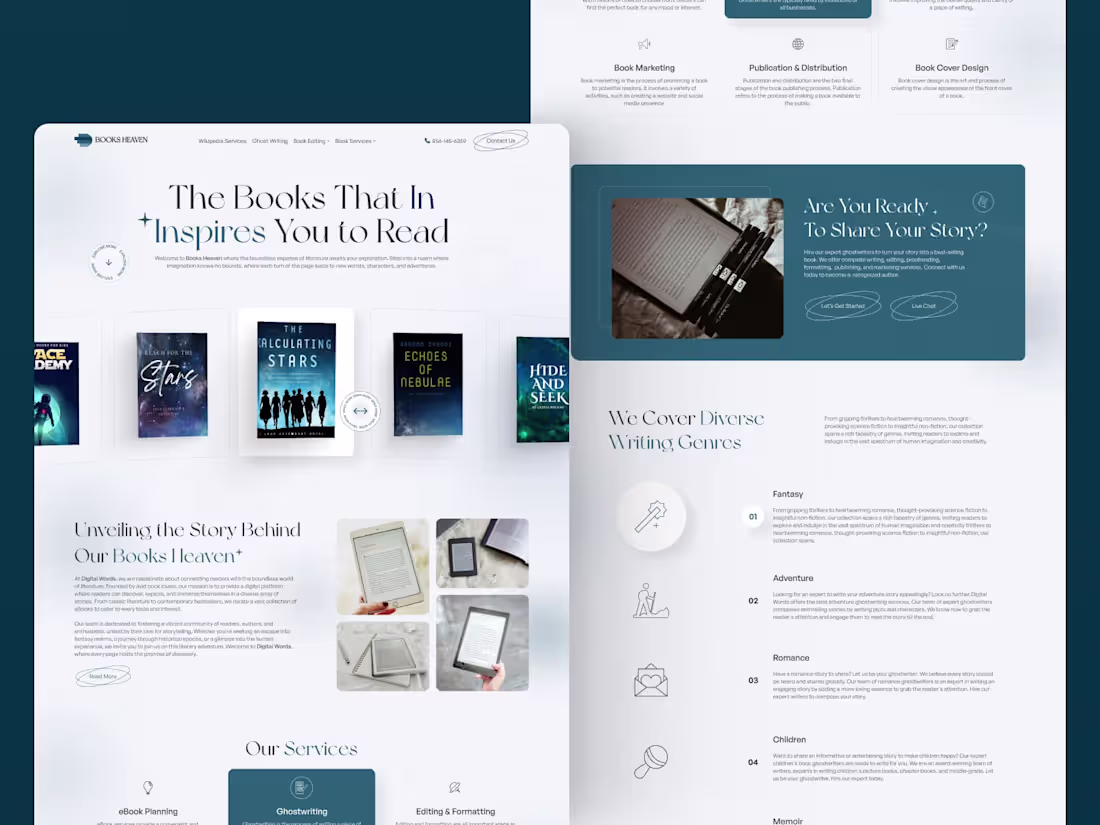 Cover image for 
Books Heaven - Digital eBook 📘