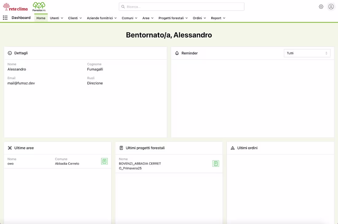 Cover image for Reteclima ERP