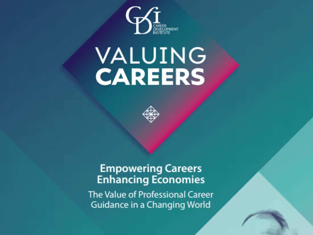 Cover image for Valuing careers empowering economies