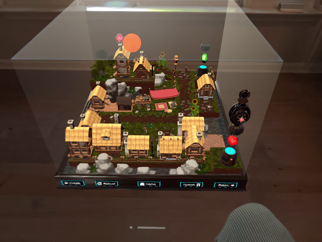 Cover image for Tabletop Chronicle World - Apple Vision Pro Game App