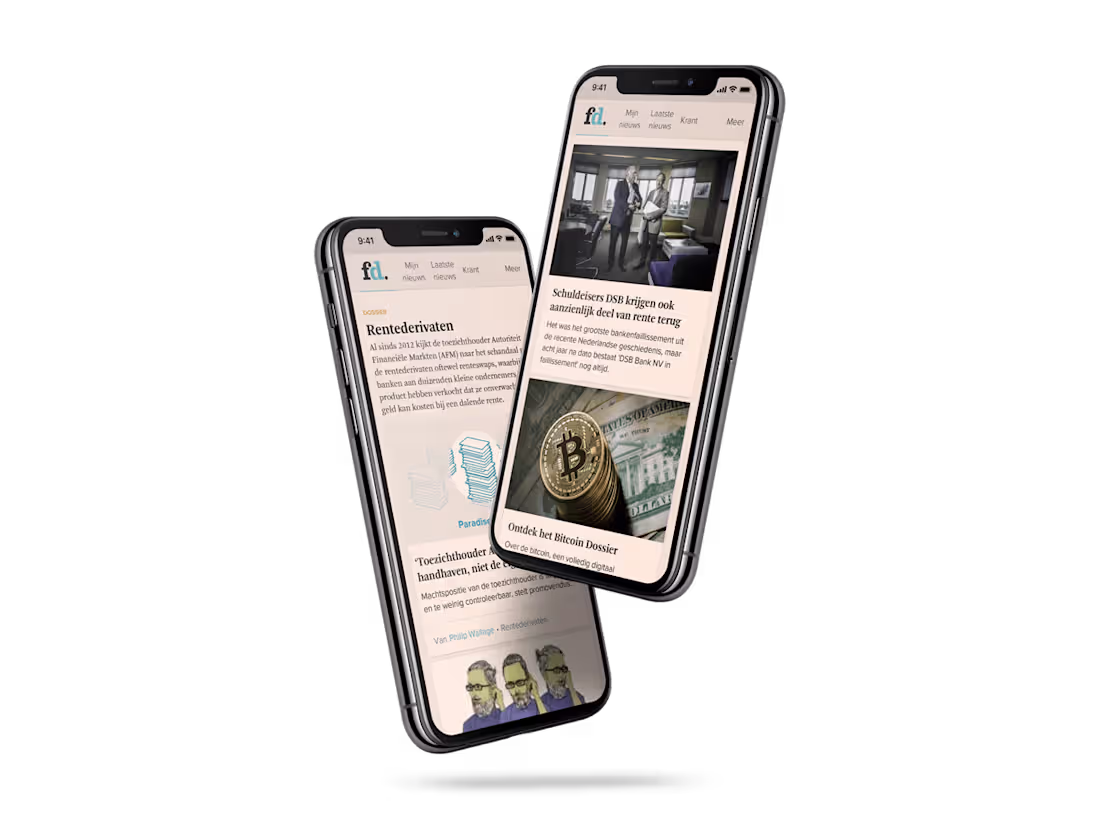 Cover image for The UX behind the 100K Subscribers at the Financieele Dagblad