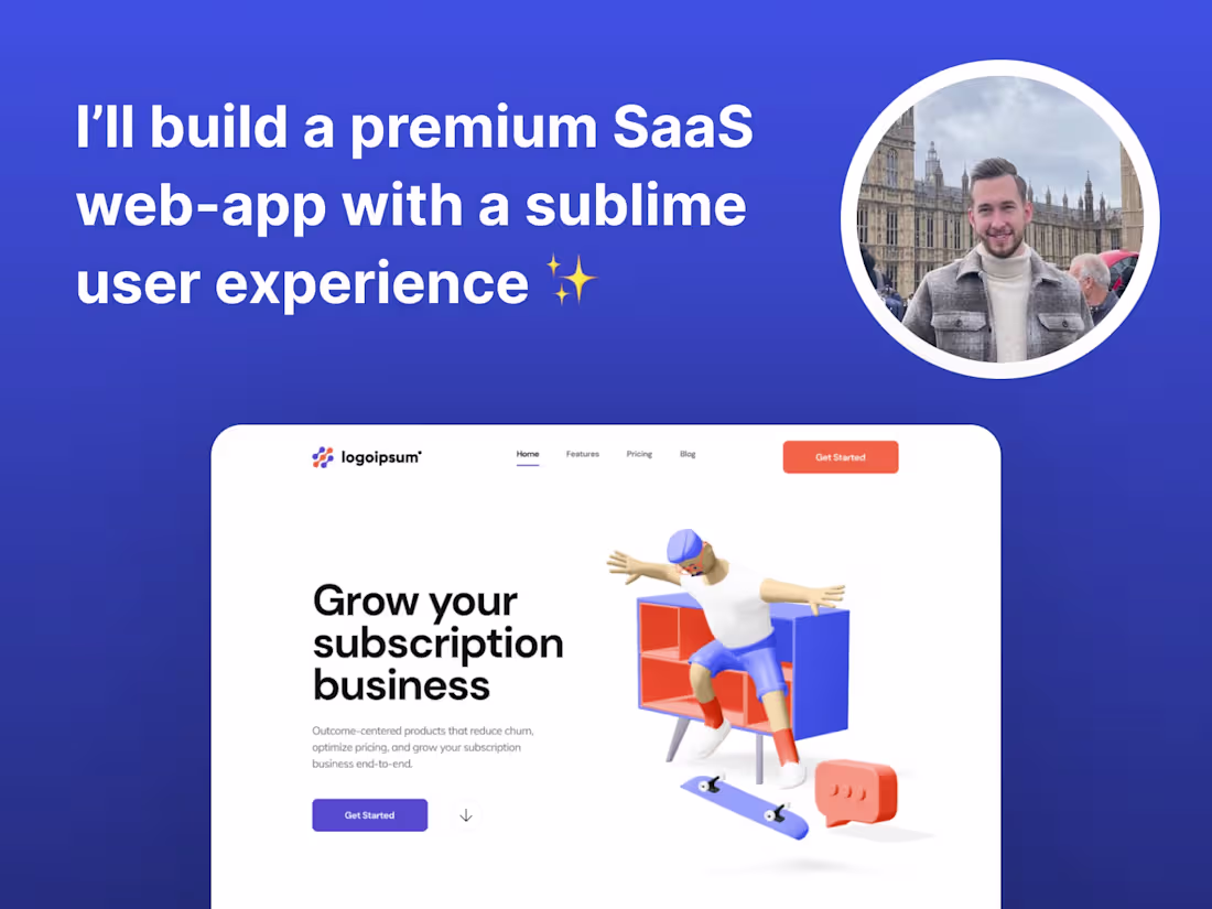 Cover image for A premium SaaS web-app with a sublime user experience ✨
