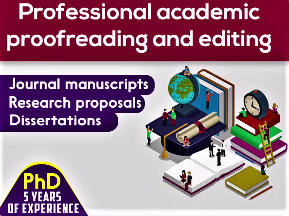 Cover image for I will professionally proofread and edit your document