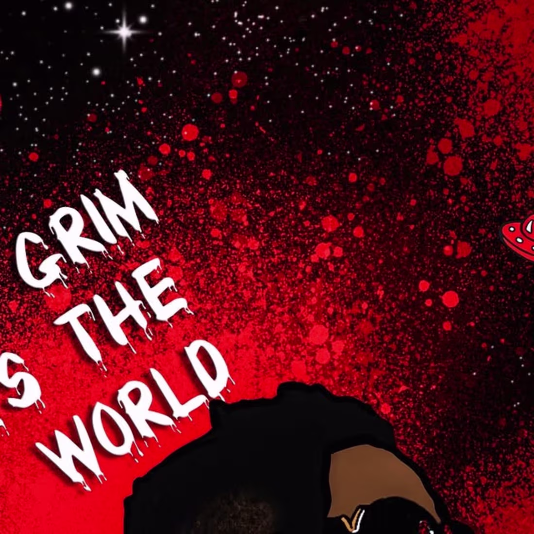 Cover image for @atroeditz on Instagram: ”‘Lil Grim vs. The world’ EP 🚀 COVER …