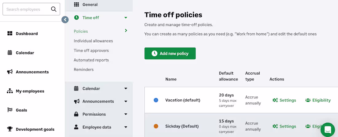 Cover image for Sage HR Human Resources Information System (HRIS)