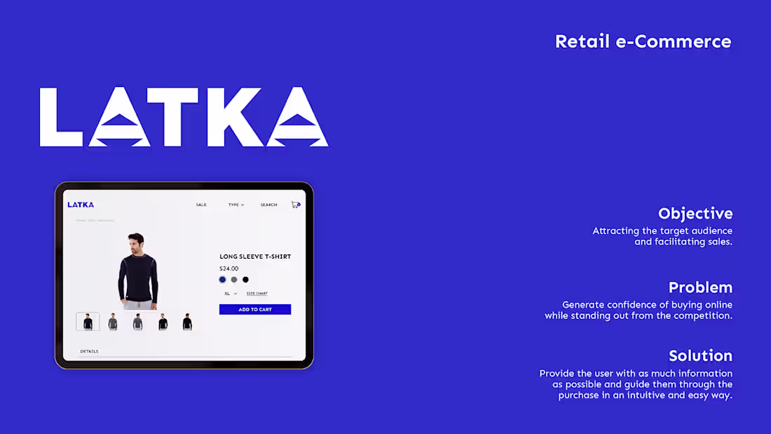 Cover image for Latka - UX/UI on Behance