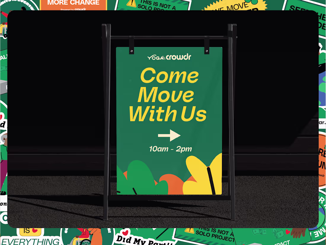 Cover image for Crowdr | Visual Identity & Social Growth