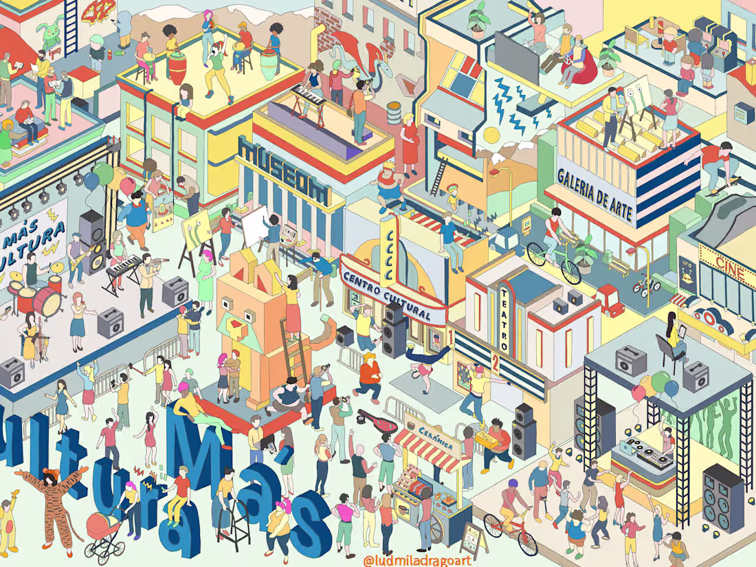 Cover image for Advertisement for Mas Cultura, Argentina