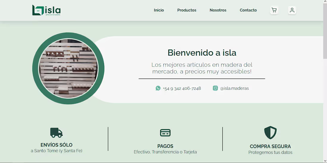 Cover image for E-commerce Platform for Isla Maderas