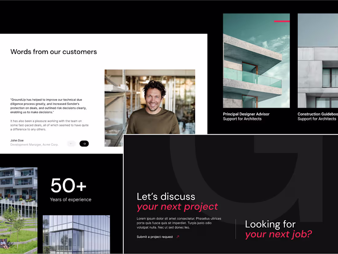 Cover image for Framer Website – Development