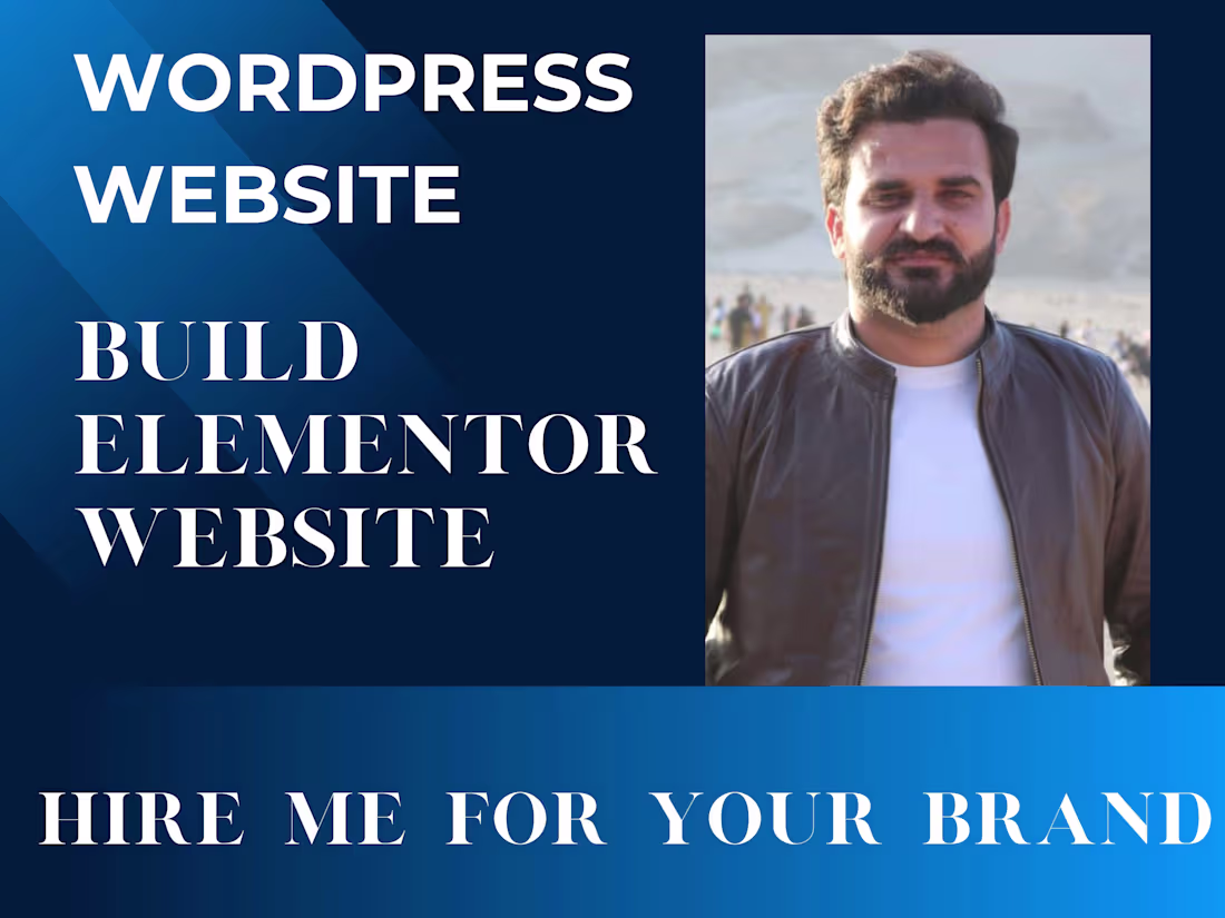 Cover image for Elementor Responsive Website Design and Development