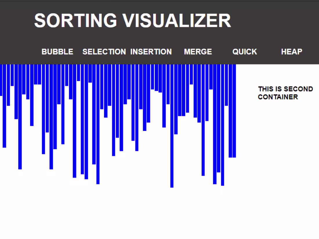 Cover image for Sorting Visualizer