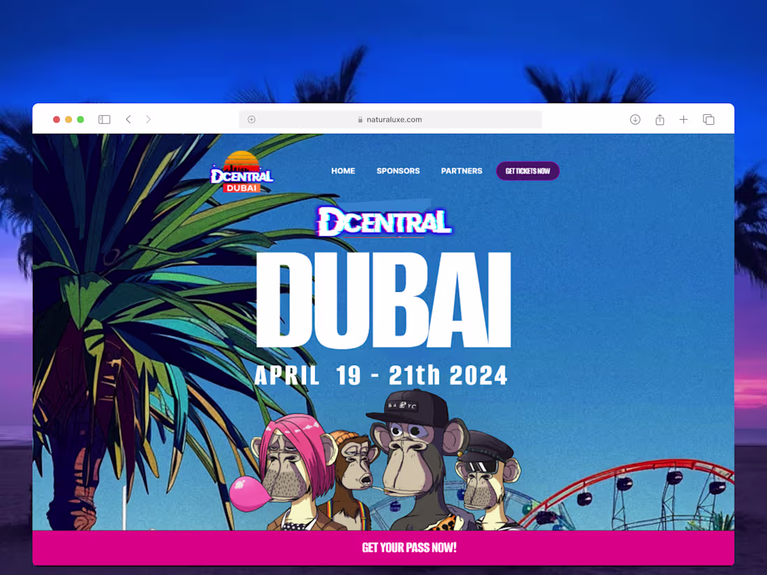 Cover image for Dcentral Dubia X Bored Ape 2024