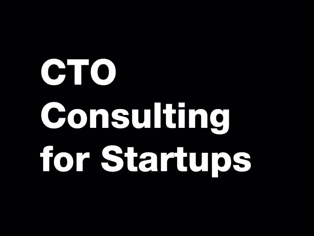 Cover image for CTO Consulting For Startups 💡