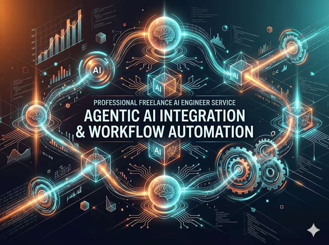 Cover image for Agentic AI Integration & Workflow Automation